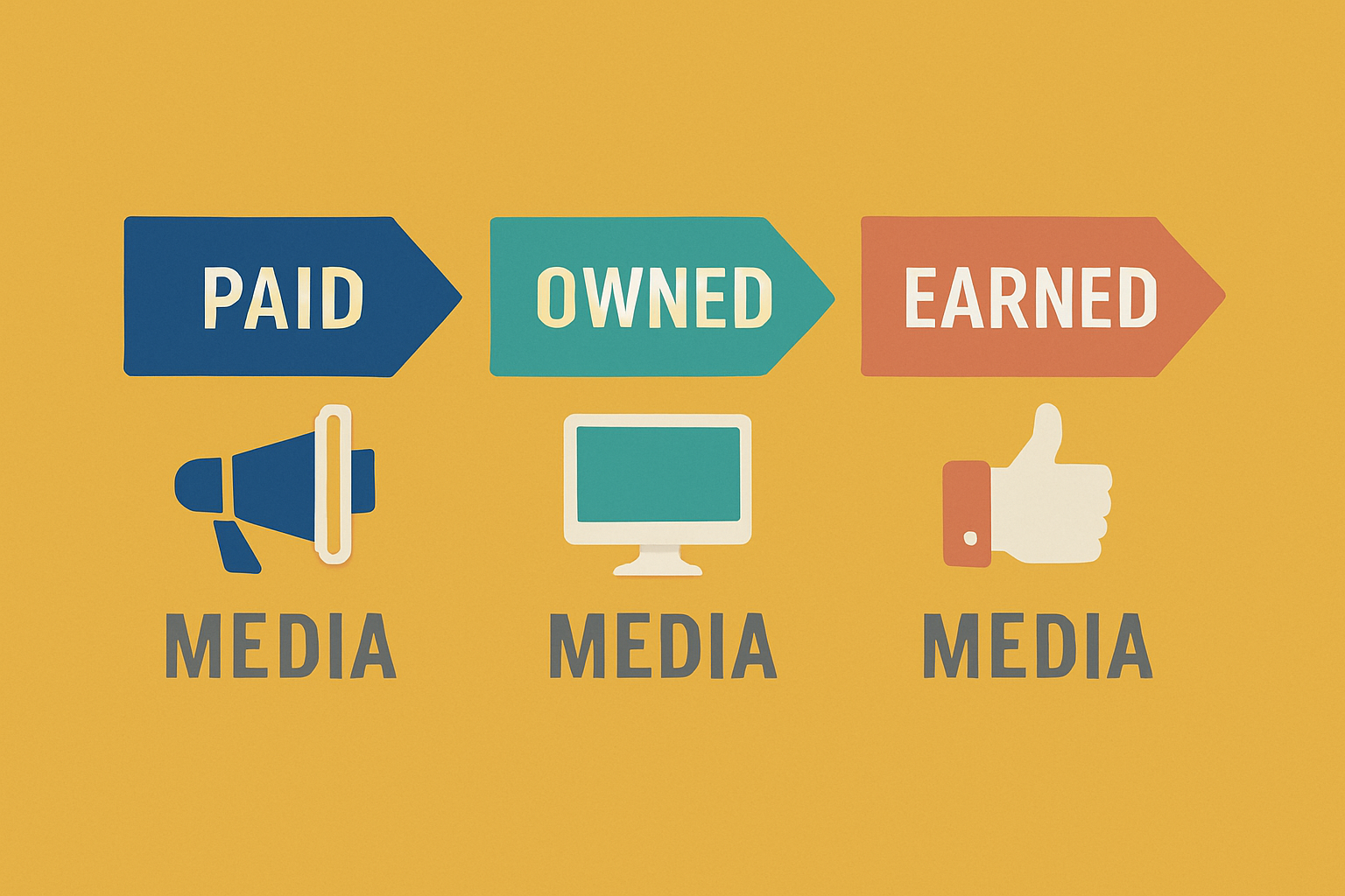 paid vs. owned vs. earned media