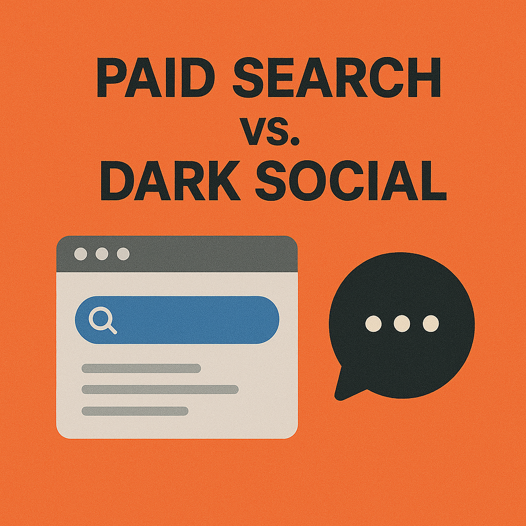 Paid search vs dark social