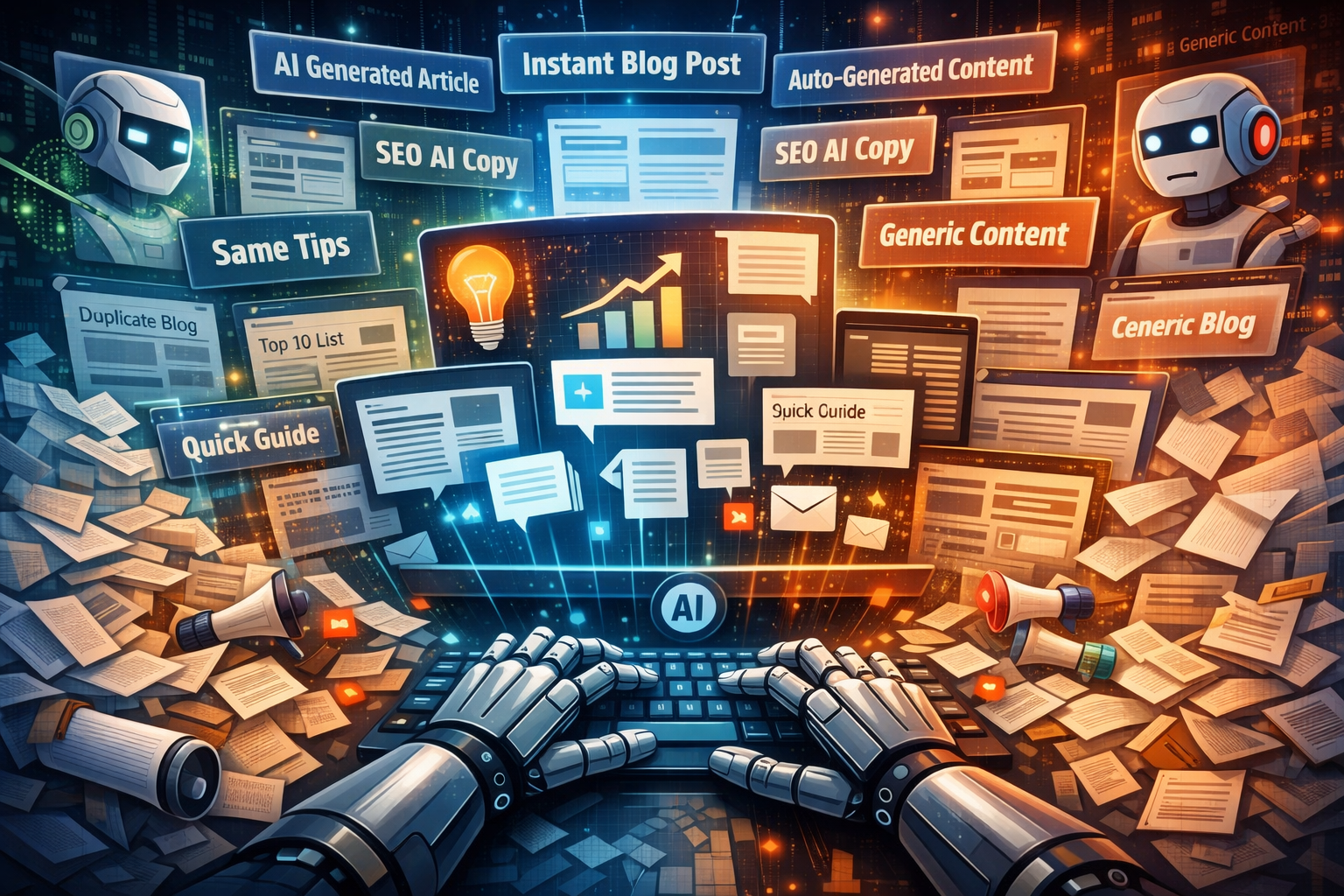 AI Content Saturation Is Killing Generic Marketing: How to Stand Out in an AI Flooded Internet